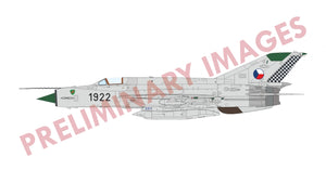 Eduard 2156 Erka - MiG-21 R in the Czechoslovak, Czech, and Slovak Air Forces 1/72