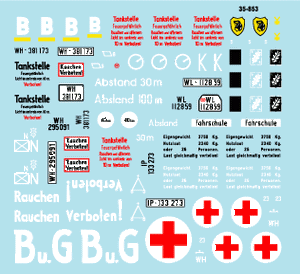Star Decals 35-853 LKW - Lastkraftwagen 1/35 – zdjęcie 3