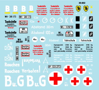 Star Decals 35-853 LKW - Lastkraftwagen 1/35 – zdjęcie 3
