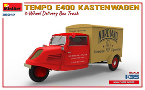 MiniArt 38047 TEMPO E400 KASTENWAGEN 3-WHEEL DELIVERY BOX TRACK 1/35 – Bild 4