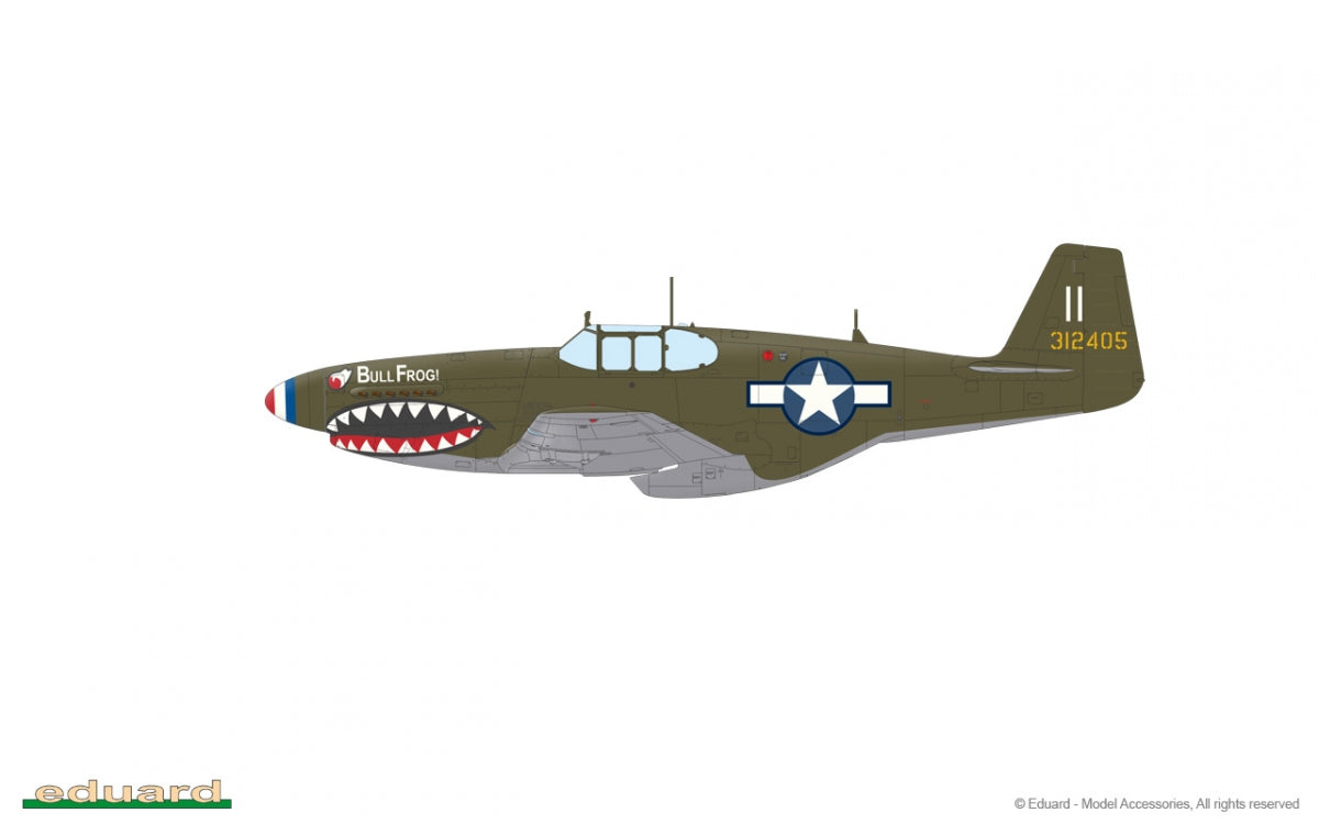 Eduard 82107 P-51B Mustang Birdcage canopy 1/48 – Bild 10