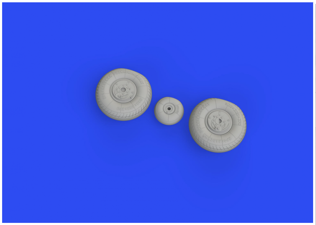 Eduard 648719 Pe-2 wheels ZVEZDA 1/48 – imagen 3