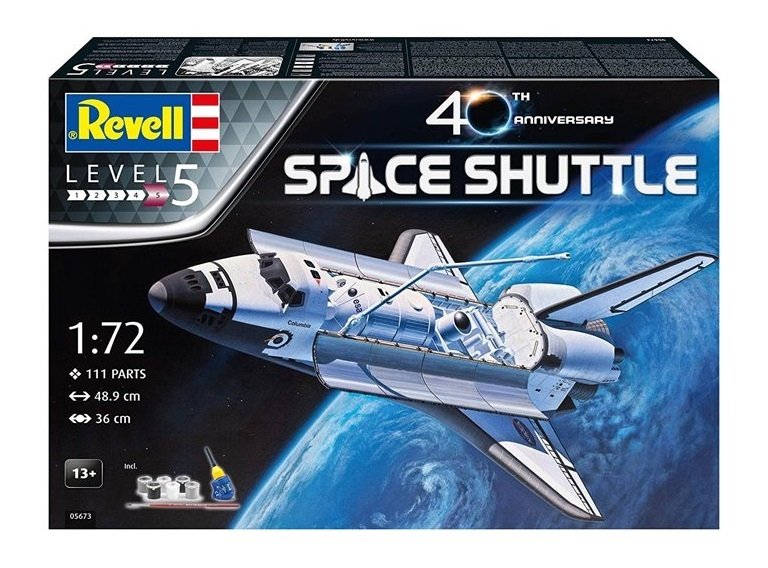 Revell 05673 Space Shuttle - 40th. Anniversary 1/72 – immagine 2