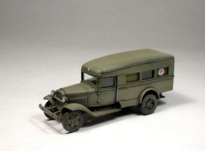 PST 72081 GAZ-55 Ambulance (m.1943) 1/72 – immagine 3