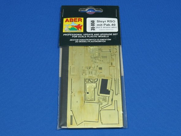 Aber 35050 Steyr RSO mit Pak.40 (kabina kierowcy) (ITA) 1/35 – Bild 3