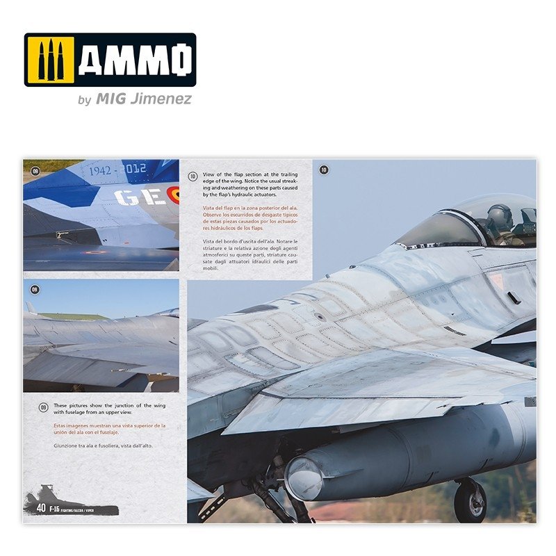 AMMO of Mig Jimenez 6029 F-16 Fighting Falcon / VIPER. Visual Modelers Guide Multilingüal (Eng, Spa, Ita) – Bild 9
