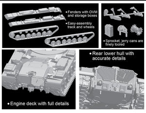 Dragon 7523 M103A2 Heavy Tank 1/72 – immagine 4