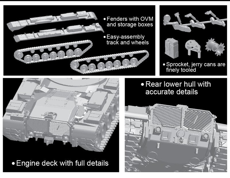 Dragon 7523 M103A2 Heavy Tank 1/72 – immagine 4