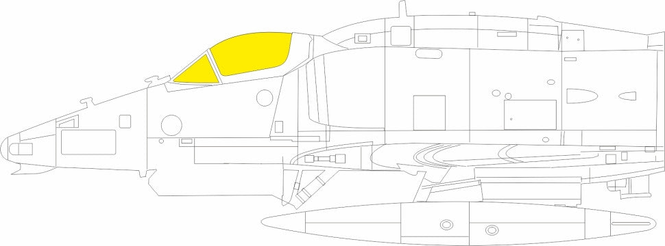 Eduard BIG49435 A-4M Mod. 1975 detail set for Magic Factory 1/48 – Bild 7