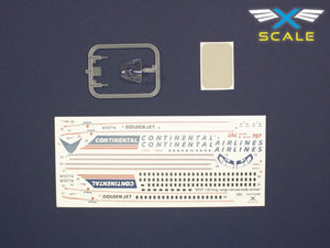 X-Scale 144008 B707-124 Long Range Narrow Body Airliner Continental 1/144 – image 4