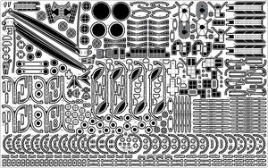 Pontos 35021F1 IJN Mikasa 1905 Detail Up Set 1/350 – Bild 11
