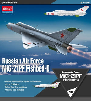 Academy 12320 Russian Air Force MiG-21PF Fishbed-D 1/48