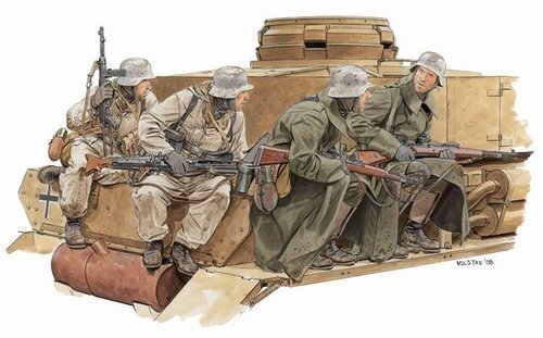 Dragon 6513 Cavaliers de chars d'hiver 1943-44 (1/35)