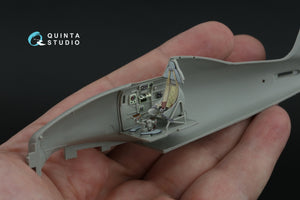 Quinta Studio QD48466 Macchi MC.200 Saetta (Early) 3D-Printed colored Interior on decal paper (Italeri) 1/48 – image 12