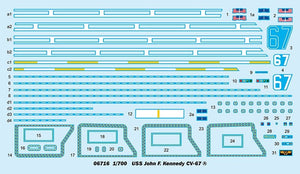 Trumpeter 06716 USS John F. Kennedy CV-67 1/700 – Bild 6