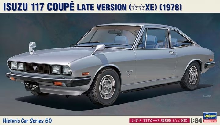 Hasegawa HC50 Isuzu 117 Coupé Version Tardive 1/24