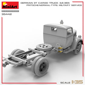 Miniart 35442 GERMAN 3T CARGO TRUCK 3,6-36S. PRITSCHE-NORMAL-TYPE. MILITARY SERVICE 1/35 – immagine 6