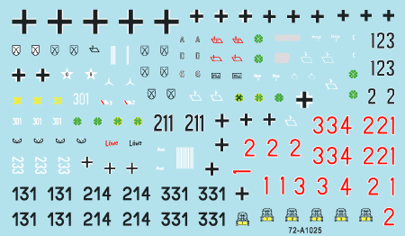 Star Decals 72-A1025 German tanks in Italy # 5. Cassino 1944. 1/72 – Bild 3