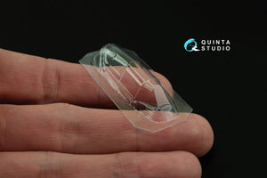 Quinta Studio QC48066 La-5FN vacuformed clear canopy, 1 pcs, (for Zvezda kit) 1/48 – immagine 4