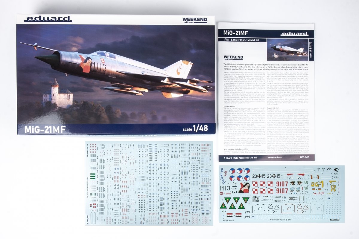 Eduard 84177 MiG-21MF 1/48 – imagen 2