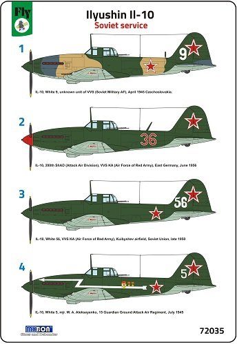 Fly 72035 Ilyushin Il-10 Soviet service 1/72 – imagen 2