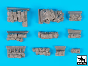 Black Dog T35142 Tentage+bedrols N 1/35 – immagine 6