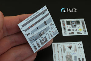 Quinta Studio QD32022 MiG-29SMT 3D-Printed &amp;amp; coloured Interior on decal paper (for Trumpeter kit) 1/32 – Bild 5