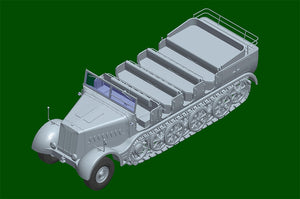 Trumpeter 09575 Schwerer Zugkraftwagen 18 t Sd.Kfz.9 Artillery Version 1/35 – Bild 11