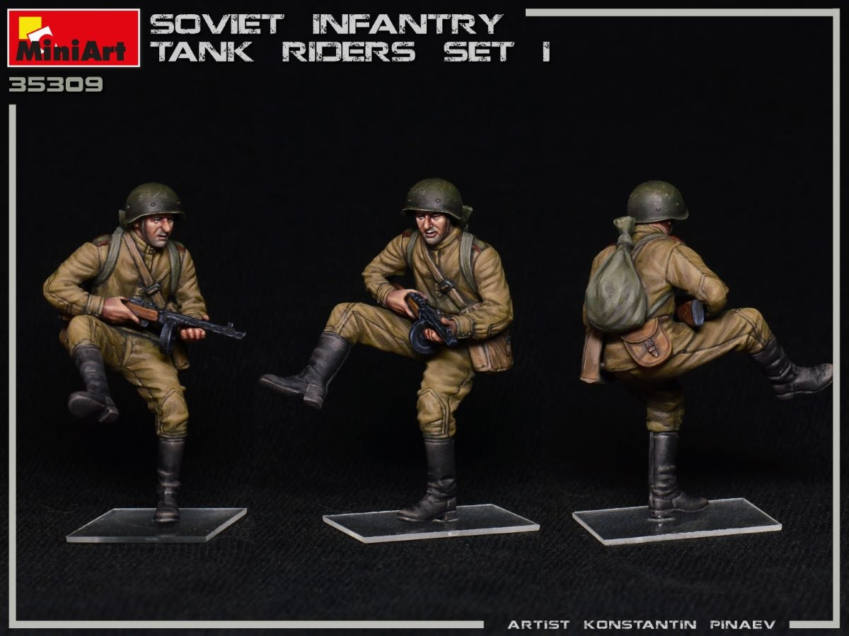 MiniArt 35309 SOVIET INFANTRY TANK RIDERS SET 1 1/35 – image 16