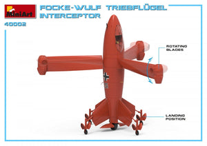 MiniArt 40002 INTERCEPTEUR FOCKE WULF TRIEBLUGEL 1/35 – image 4