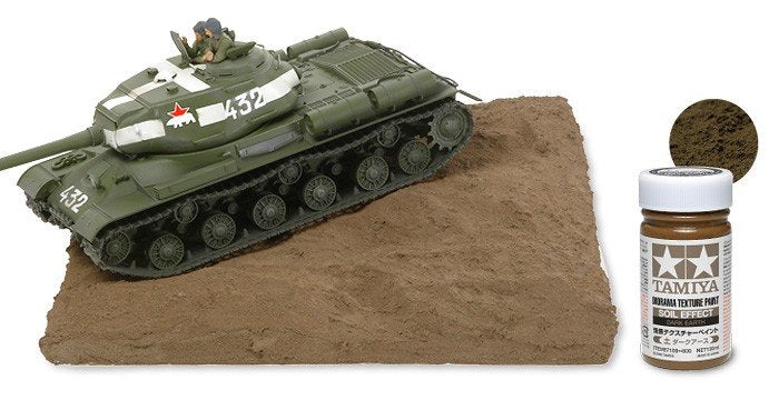 Tamiya 87109 Diorama Texture Paint (Soil Effect, Dark Earth) – Bild 2