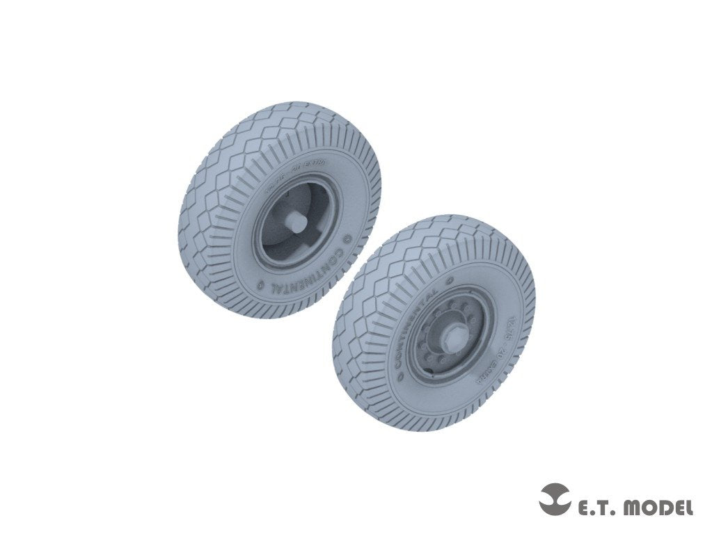 E.T. Model P35-123 WWII German Tank Transporter Sd.Ah.116 Sagged wheels For TAMIYA Kit 1/35 – Bild 2