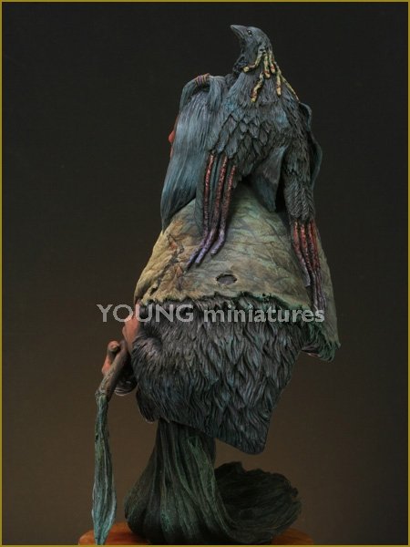 Young Miniatures YH1821 Blackfoot Raven Bearer 1/10 – zdjęcie 4