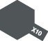Tamiya X10 Gun Metal (80010) Enamel Paint – immagine 2