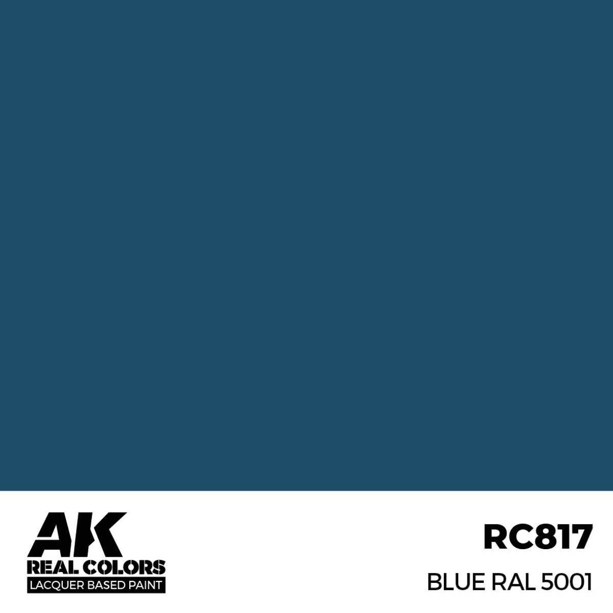 AK Interactive RC817 Blue RAL 5001 17 ml