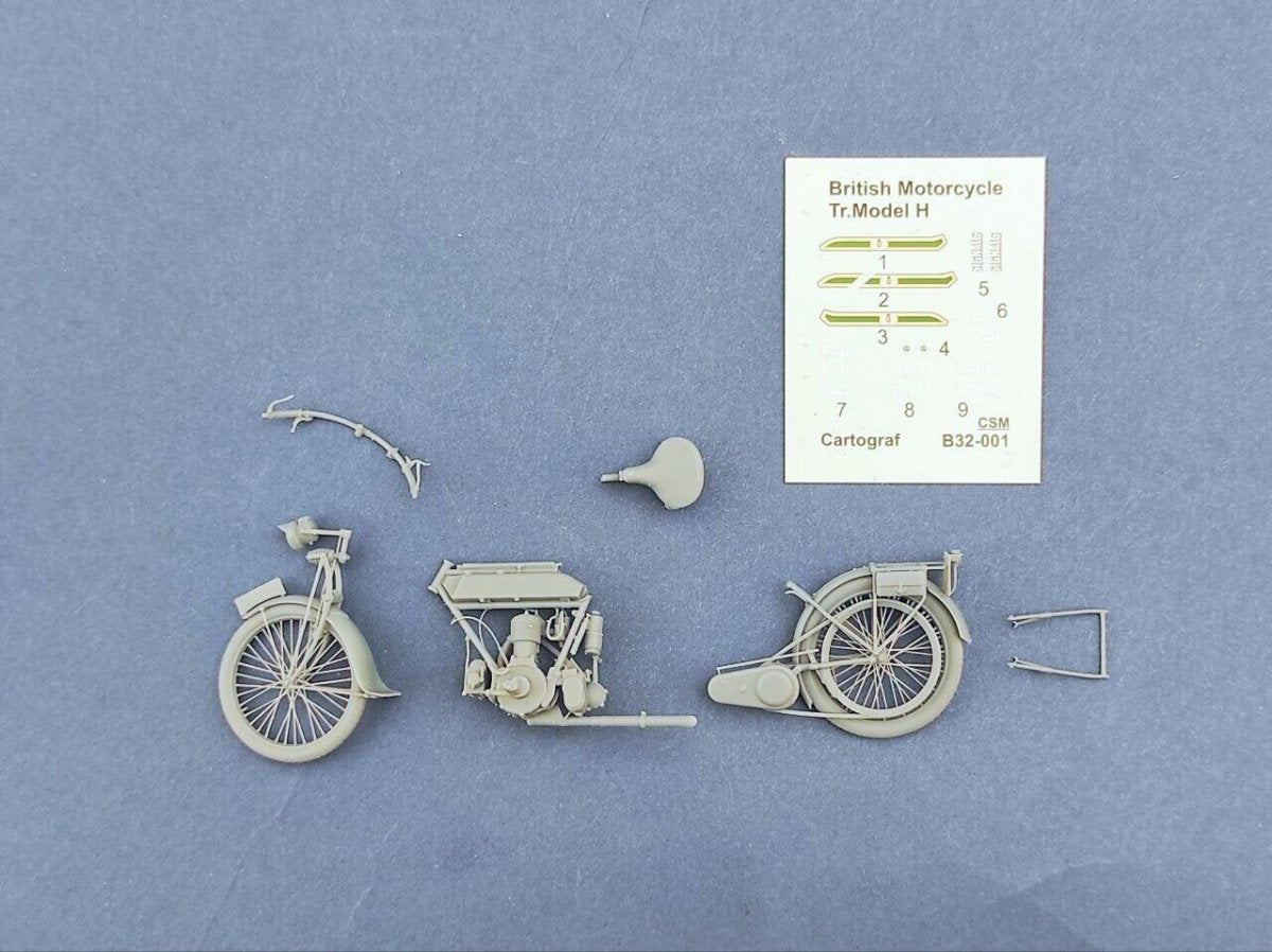 Copper State Models B32-001 Copper State Models B32-001 British Motorcycle Tr.Model H 1/32 – image 5