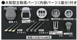Pit-Road W160SP IJN Special Cargo Ship Kashino with Extra Inside Turret Parts 1/700 – Bild 3