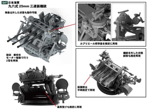 Pit-Road G47 IJN Type 96 25mm Triple AA Gun 1/35 – imagen 3