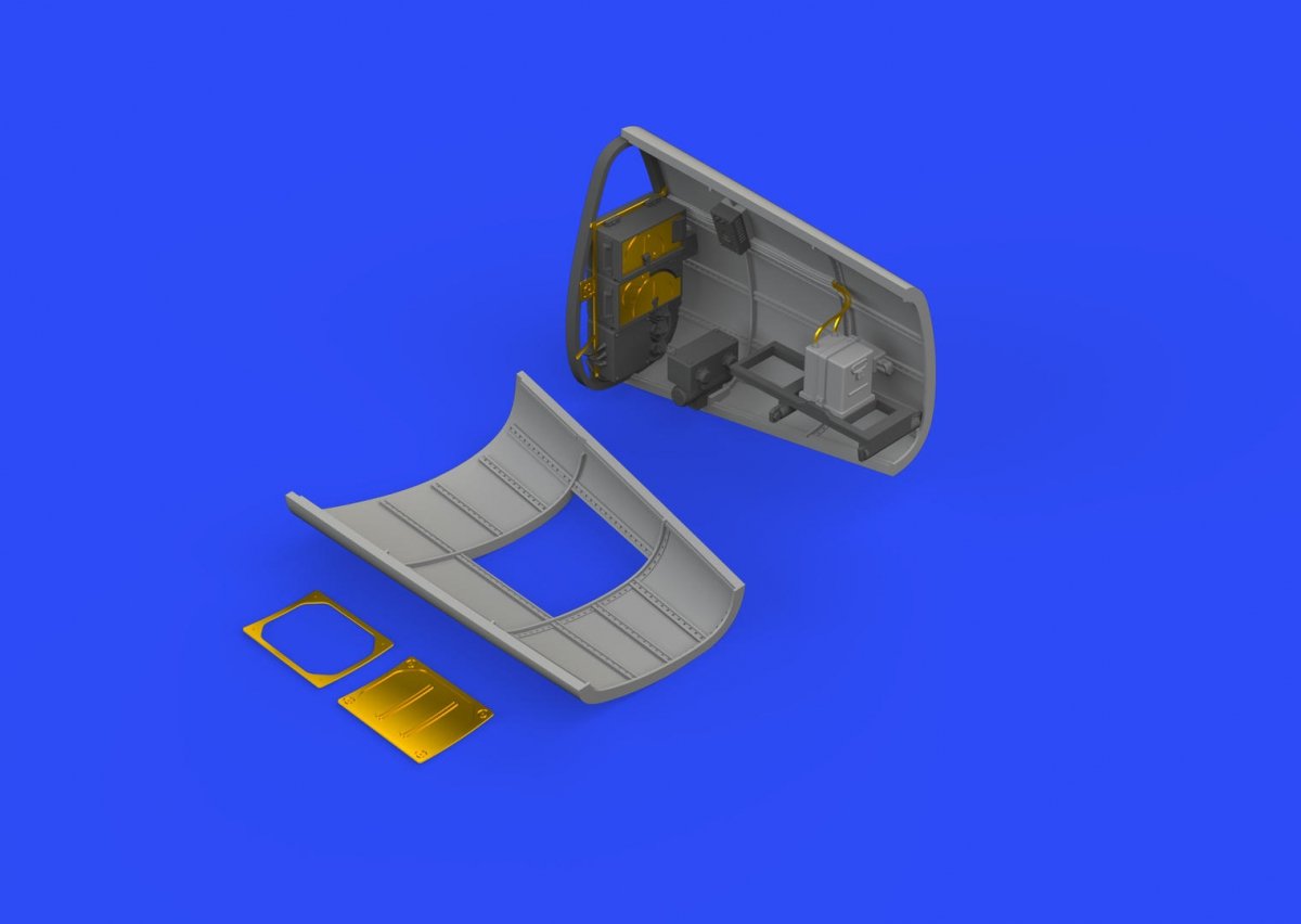 Eduard 648365 Bf 109F radio compartment EDUARD 1/48 – Bild 2