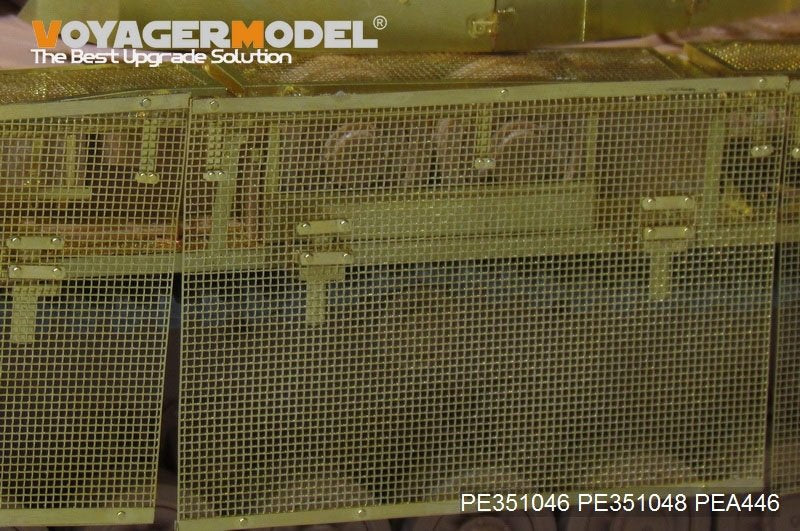 Voyager Model PEA446 WWII German Pz.Kpfw.IV Ausf.J &amp;quot;Thoma shields&amp;quot; wire mesh schürzen (Last Production) (For RFM 5033) 1/35 – Bild 7