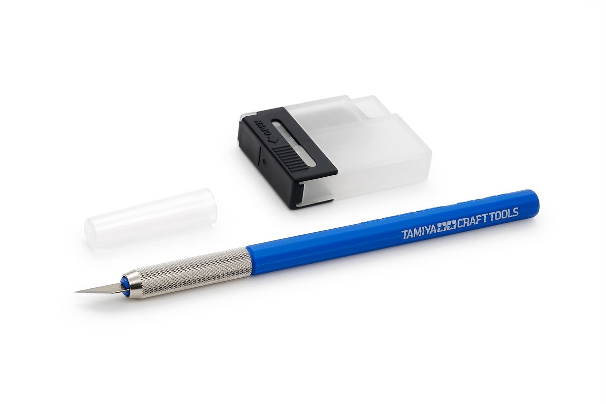 Couteau de modéliste Tamiya 69943 bleu