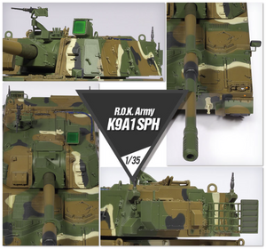 Academy 13561 ROK Army K9A1 155mm Self-Propelled Howitzer 1/35 – immagine 3
