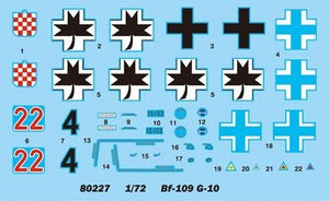 Hobby Boss 80227 Bf109 G-10 1/72 – immagine 3