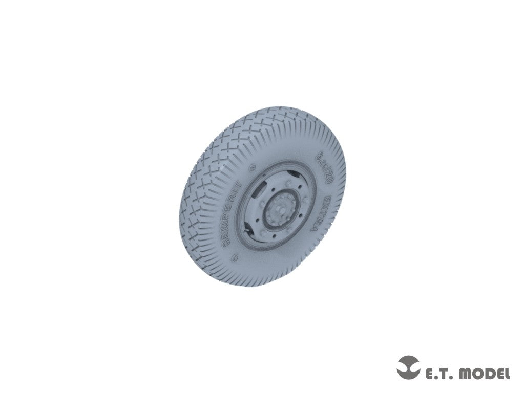 ET Model P35-108 WWII German Sd.Kfz.234 Large Diameter Weighted Wheels Type.8 1/35 – image 4