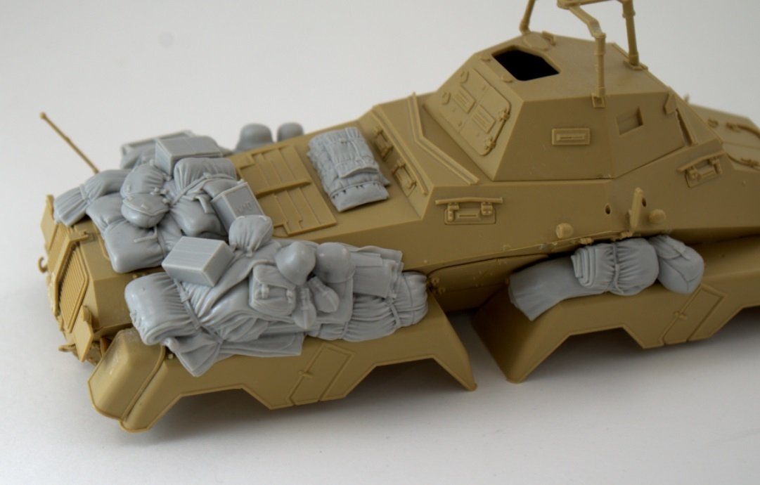 Panzer Art RE35-596 Stowage set for Sd.Kfz 231/232 1/35 – immagine 5