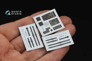 Quinta Studio QD35148 AH-6J/MH-6J 3D-Printed &amp;amp; colored Interior on decal paper (Kitty Hawk) 1/35 – image 10