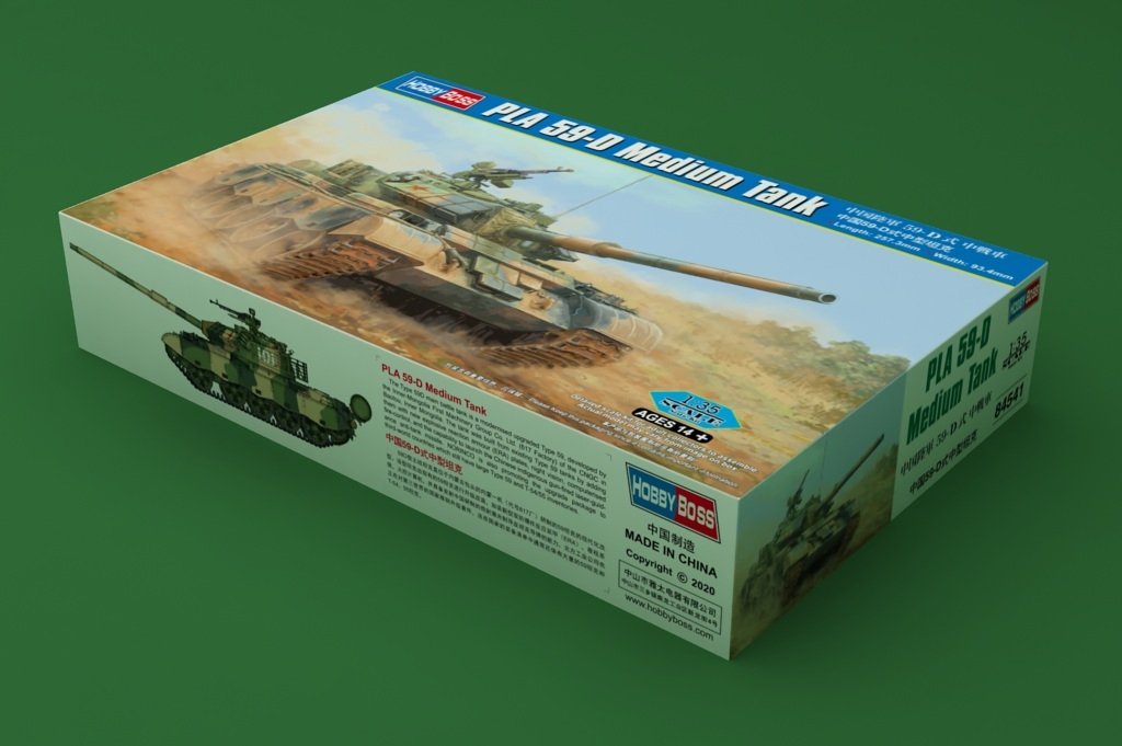 Hobby Boss 84541 PLA Type-59-D Medium Tank 1/35 – Bild 2