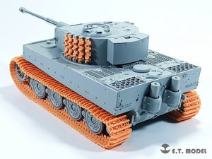 ET Model P35-003 Maquette de char allemand TIGER I (version tardive) de la Seconde Guerre mondiale, chenille fonctionnelle (impression 3D), échelle 1/35 – image 7