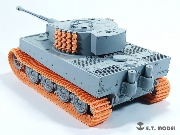 ET Model P35-003 Maquette de char allemand TIGER I (version tardive) de la Seconde Guerre mondiale, chenille fonctionnelle (impression 3D), échelle 1/35 – image 7