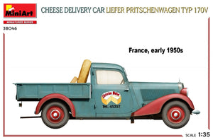 MiniArt 38046 CHEESE DELIVERY CAR LIEFER PRITSCHENWAGEN TYP 170V 1/35 – Bild 4